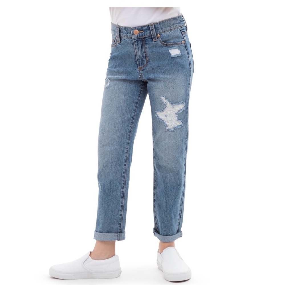 Jordache Girls High Rise Girlfriend Jean